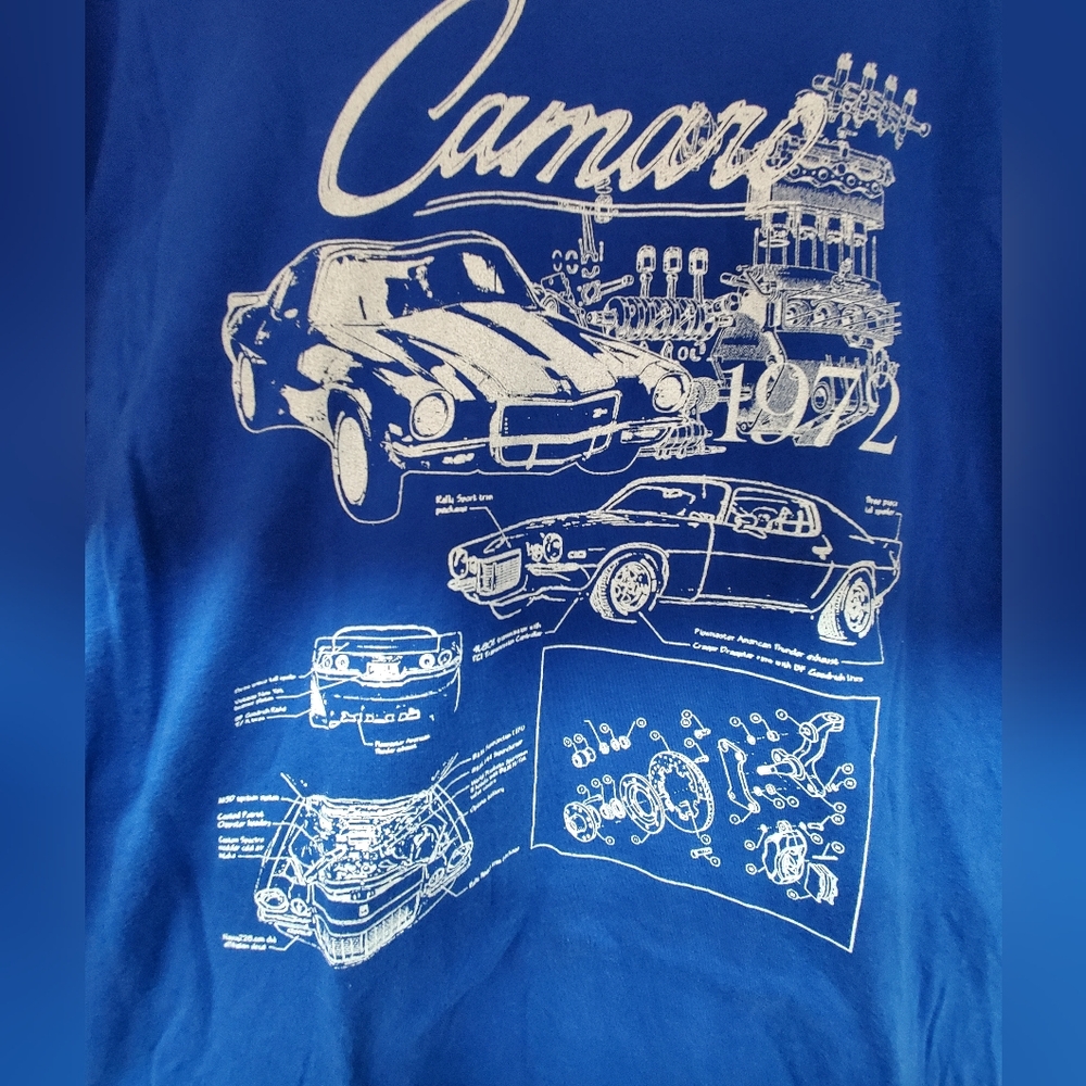 Gas Monkey Garage 1970 Camaro Musclecar Tee Shirt XL Like New Condition - Picture 2 of 5